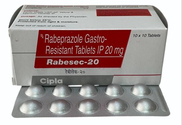 Rabesec Rabeprazole 20mg Tablet