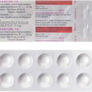 Rabium Rabeprazole 10mg Tablet