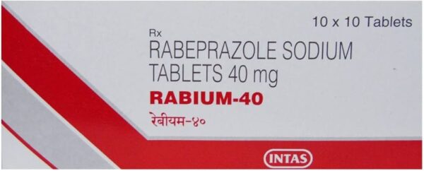Rabium Rabeprazole 40mg Tablet