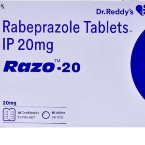 Razo Rabeprazole 20mg Tablet