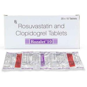 Rozalet Rosuvastatin 10mg + Clopidogrel 75mg Tablet