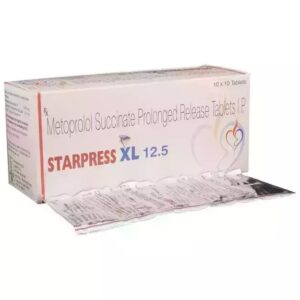 Starpress XL Metoprolol Succinate 12.5 mg Tablet