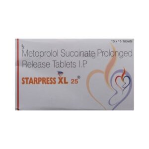 Starpress XL Metoprolol Succinate 25 mg Tablet