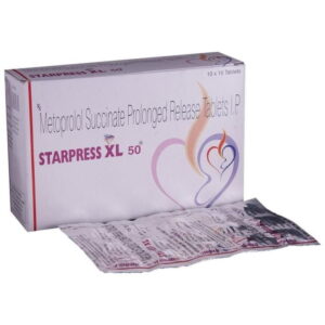 Starpress XL Metoprolol Succinate 50 mg Tablet