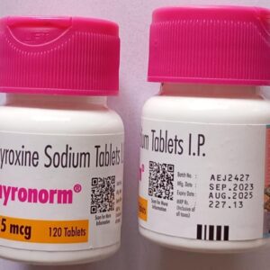 Thyronorm Thyroxine Sodium 125mcg Tablet