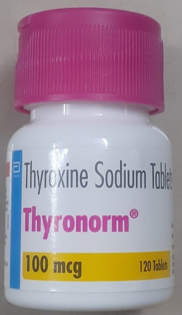 Thyronorm Thyroxine Sodium 100mcg Tablet