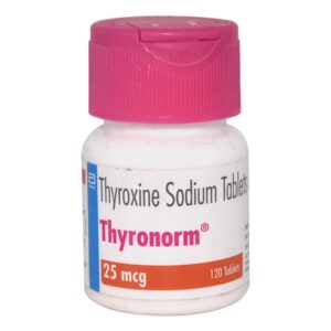 Thyronorm Thyroxine Sodium 25mcg Tablet