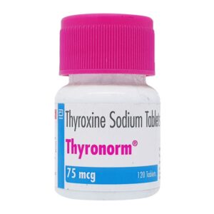 Thyronorm Thyroxine Sodium 75mcg Tablet