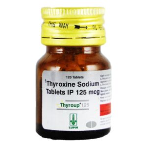 Thyroup Thyroxine Sodium 125mcg Tablet