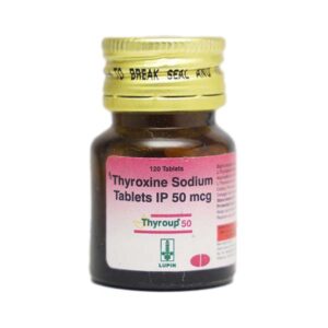 Thyroup Thyroxine Sodium 50mcg Tablet