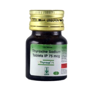 Thyroup Thyroxine Sodium 75mcg Tablet