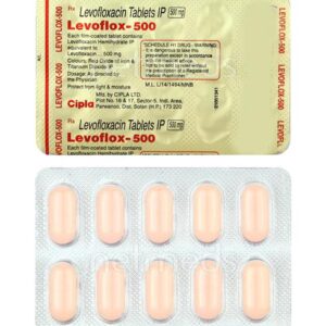 Levoflox Levofloxacin 500 mg Tablet