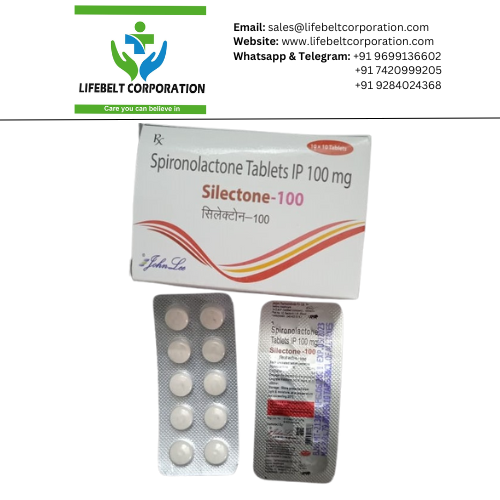 Silecton Spironolactone 100 mg Tablet
