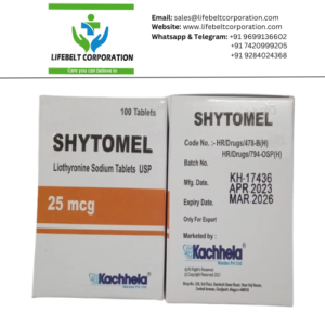 Shytomel Thyroxine Sodium 25 mcg Tablet