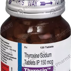 Thyrocip Thyroxine Sodium 150mcg Tablet