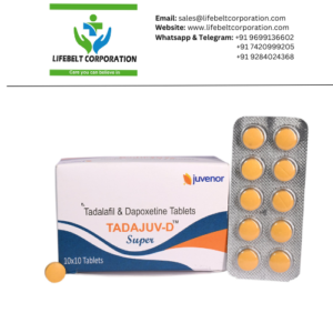Tadajuv D Tadalafil  + Dapoxetine  Tablet