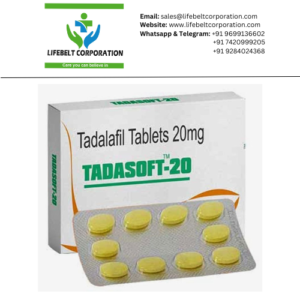 Tadasoft Tadalafil 20 mg Tablet