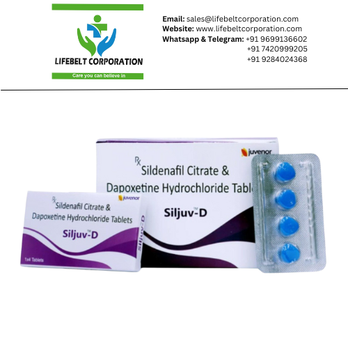 Siljuv D Sildenafil 100 mg + Dapoxetine 60 mg Tablet