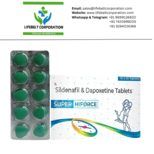 Super Hiforce Sildenafil  50  mg + Dapoxetine  50   mg Tablet