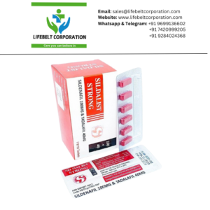Sildalist Strong Sildenafil 100 mg + Tadalafil 40 mg  Tablet