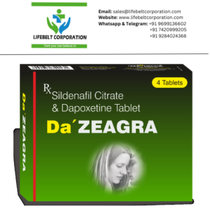 Da Zeagra Sildenafil 50  mg + Dapoxetine 30   mg  Tablet