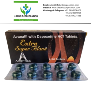 Extra Super Filana Avanafil 200 mg + Dapoxetine 40 mg Tablet