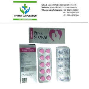 Krrista Pink  Strom Tadalafil 60 mg + Dapoxetine 60 mg Tablet