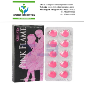 Krrista Pink Flame Tadalafil 40 mg + Dapoxetine 100 mg Tablet