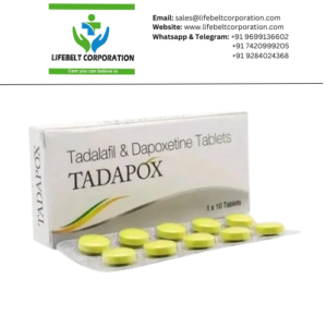 Tadapox Tadalafil 20  Mg + Dapoxetinne 60 mg  Tablet